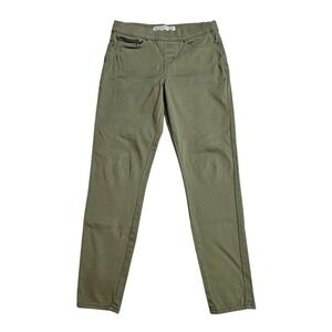 Signature Levi Strauss Gold Pull-On‎ Skinny Olive Green Pants W30 L30